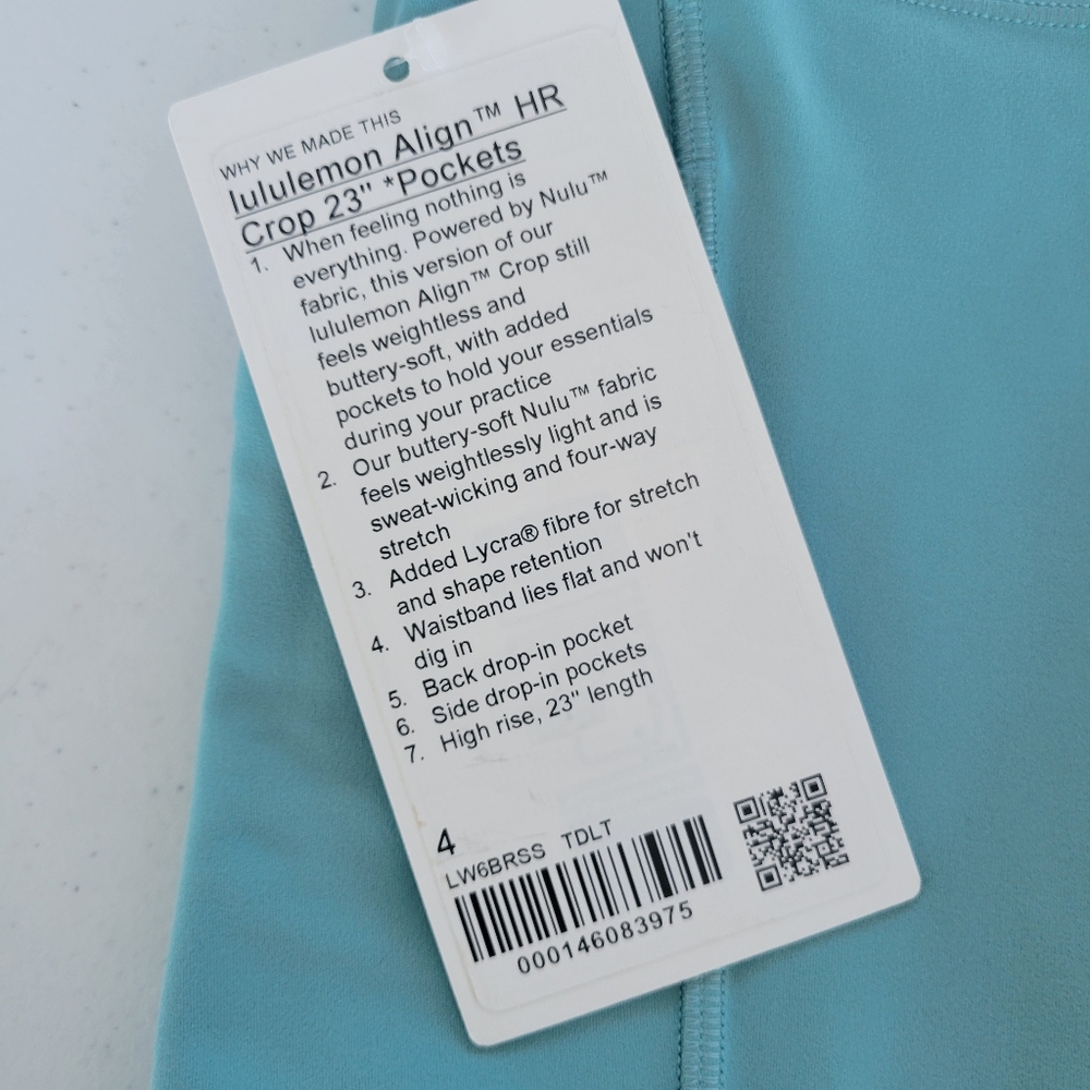 LULULEMON Align Crop 23" Leggings - Picture 4 of 4